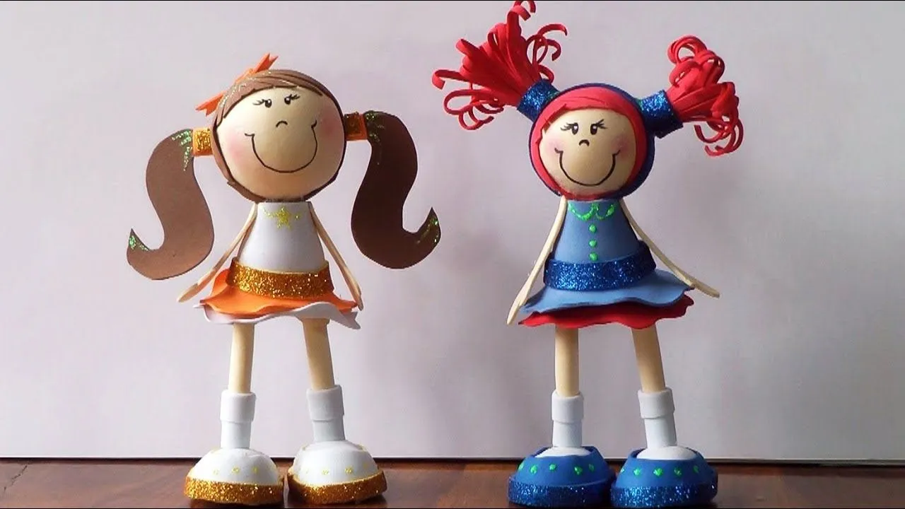 Fofuchas - paso a paso + patrones - Manualidades para todos - YouTube Fofuchas - paso a paso + patrones - Manualidades para todos - YouTube