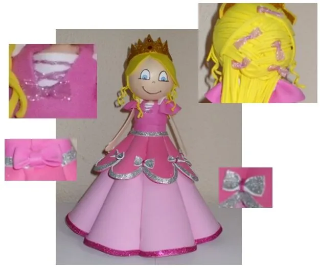 Como hacer fofuchas paso a paso princesas - Imagui Como hacer fofuchas paso a paso princesas - Imagui