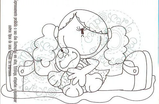 Fofuchas planas bebés moldes - Imagui