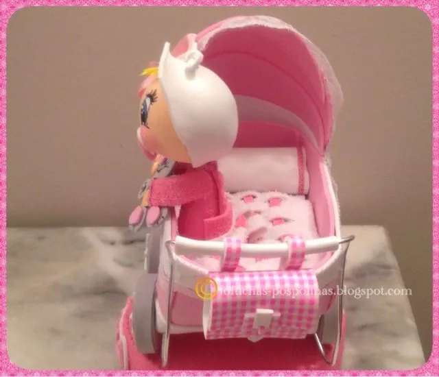 fofuchas-pospolinas: cochecito de bebe en goma eva fofuchas-pospolinas: cochecito de bebe en goma eva