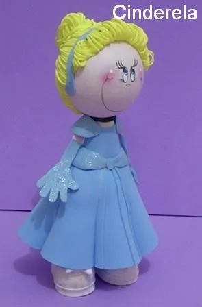 Como hacer fofuchas princesas - Imagui