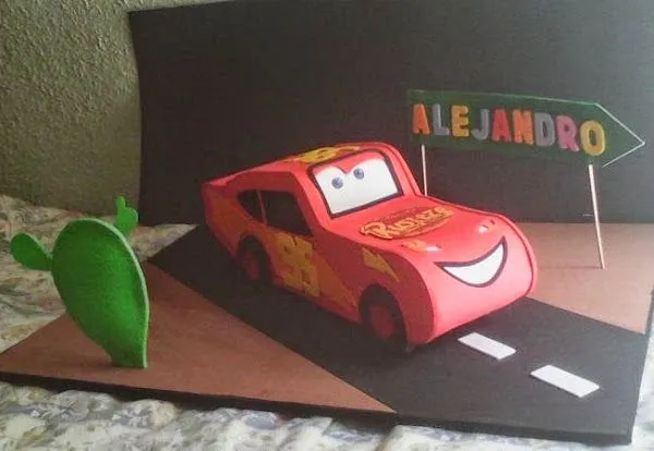 fofuchas rayo mcqueen | Aprender manualidades es facilisimo.com