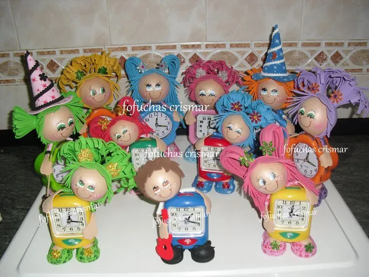 Fofuchas-reloj despertador grandes y pequeños muy originales ... Fofuchas-reloj despertador grandes y pequeños muy originales ...