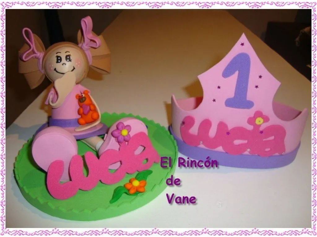 tarta goma eva (2) | Aprender manualidades es facilisimo. tarta goma eva (2) | Aprender manualidades es facilisimo.