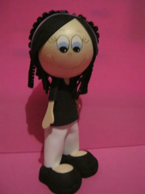 Fofuchas con vestido de fiesta - Imagui