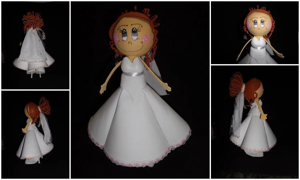 Fofuchas novios patrones - Imagui