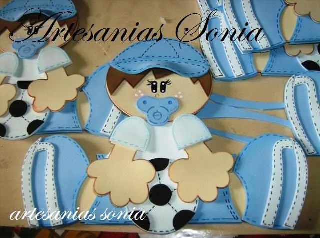 Artesanias Sonia: Fofucha y fofucho planos