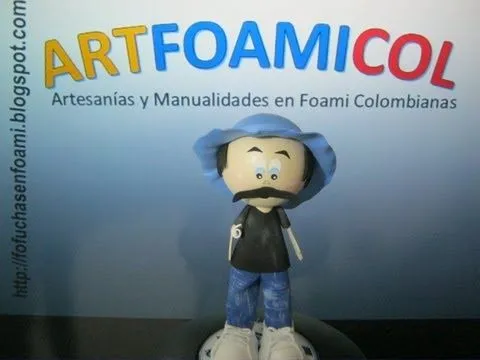 FOFUCHO DON RAMON EN FOAMY GOMAEVA CON MOLDES TUTORIAL COMPLETO ... FOFUCHO DON RAMON EN FOAMY GOMAEVA CON MOLDES TUTORIAL COMPLETO ...