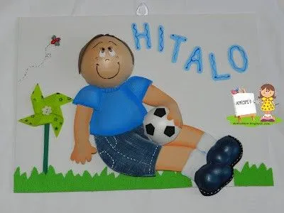 fofucho futbolista - Todo en Goma Eva