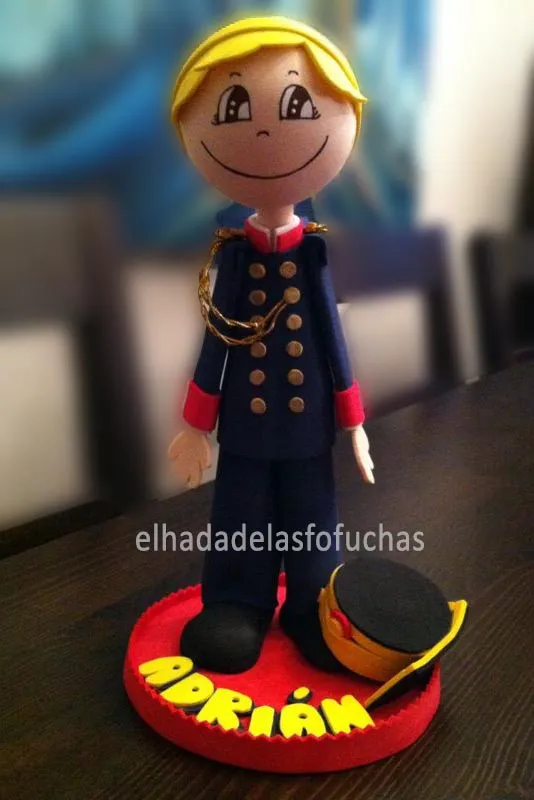 Fofucho Guardia Civil Traje de Gala | el hada de las fofuchas