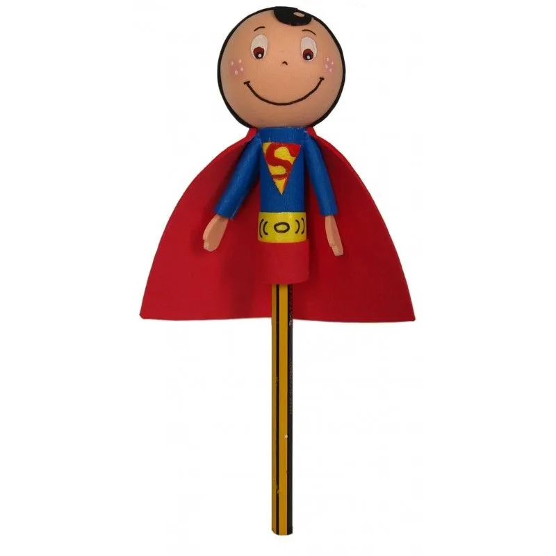 Fofucho Lapiz Superman - Fofuchas - Las Tijeras Mágicas Fofucho Lapiz Superman - Fofuchas - Las Tijeras Mágicas