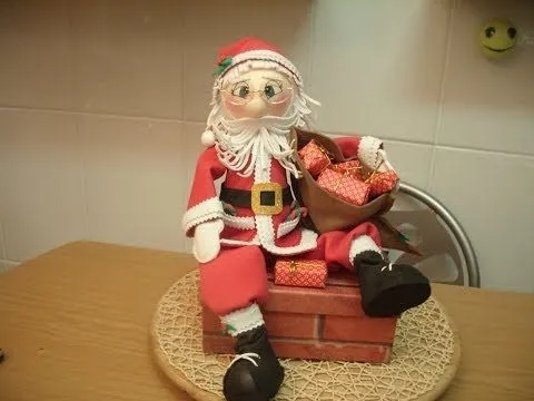 COMO HACER FOFUCHO PAPA NOEL (SANTA CLAUS) - YouTube COMO HACER FOFUCHO PAPA NOEL (SANTA CLAUS) - YouTube