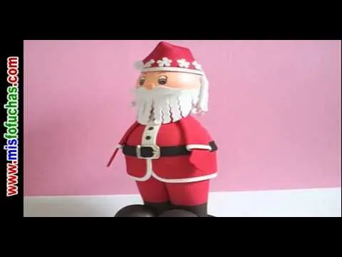 Fofucho Santa Claus Fofucha Papá Noel paso a paso Fofuchas navidad ... Fofucho Santa Claus Fofucha Papá Noel paso a paso Fofuchas navidad ...