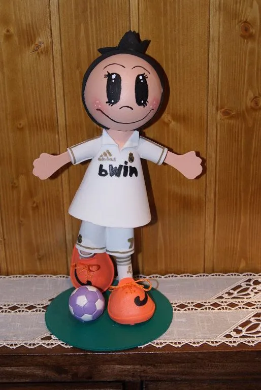 mis fofuchos futbolistas | Aprender manualidades es facilisimo.