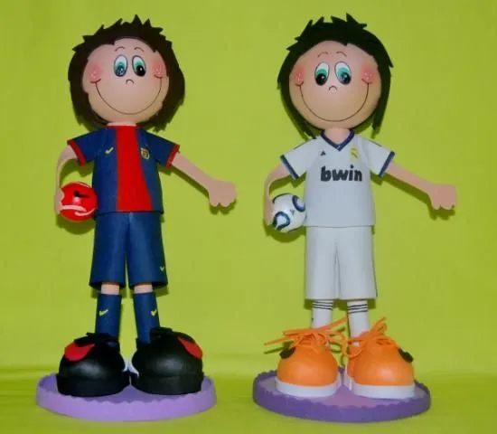 Fofuchos futbolistas | Fofuchas lovers | Pinterest