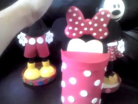Fofuchos minnie y mickey mouse *un pequeño pedido* - YouTube Fofuchos minnie y mickey mouse *un pequeño pedido* - YouTube