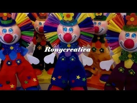 FOFUCHOS PAYASOS 3D/ FOMI CLOWN - YouTube