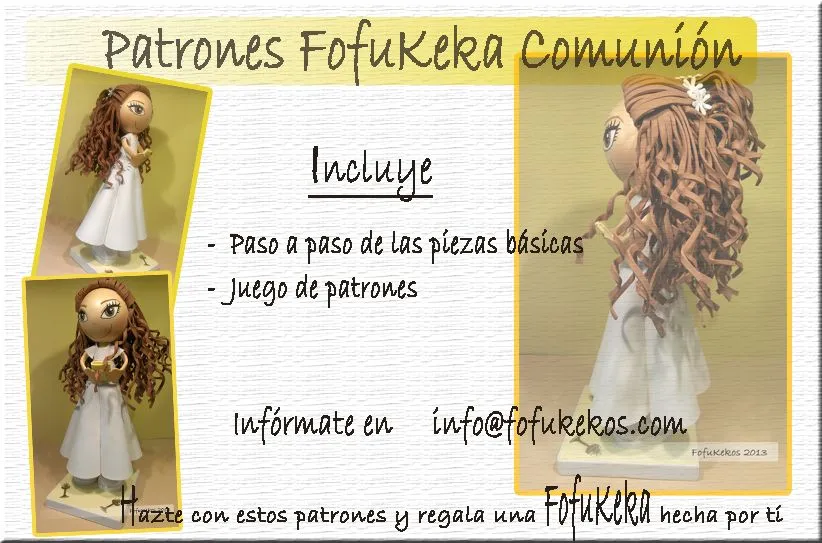 FofuKekos: Patrones FofuKeka Comunión