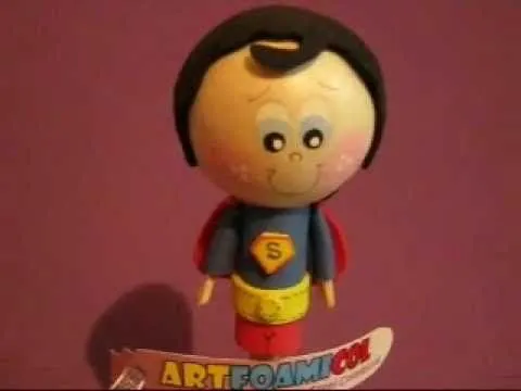 Fofulapices Superheroes Para fiestas Infantiles Superman Foamy ...