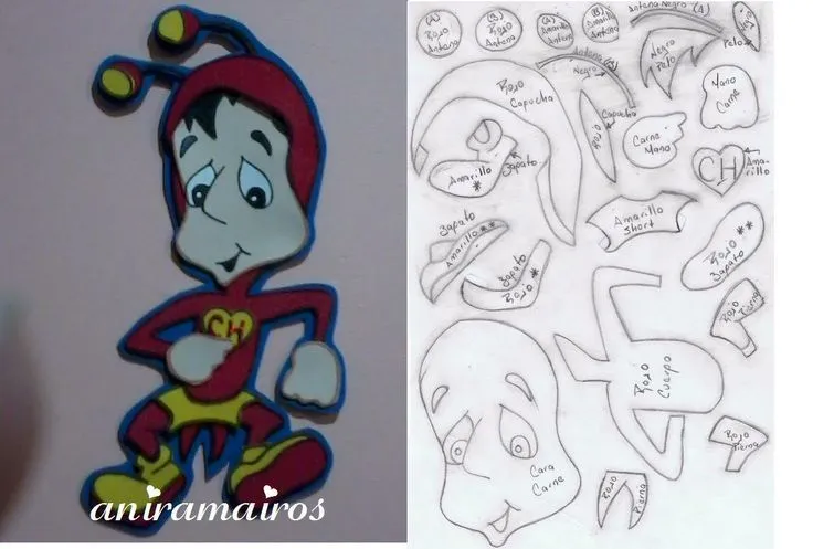 Fofulápiz Ironman | Foami para toda ocasión. | Pinterest