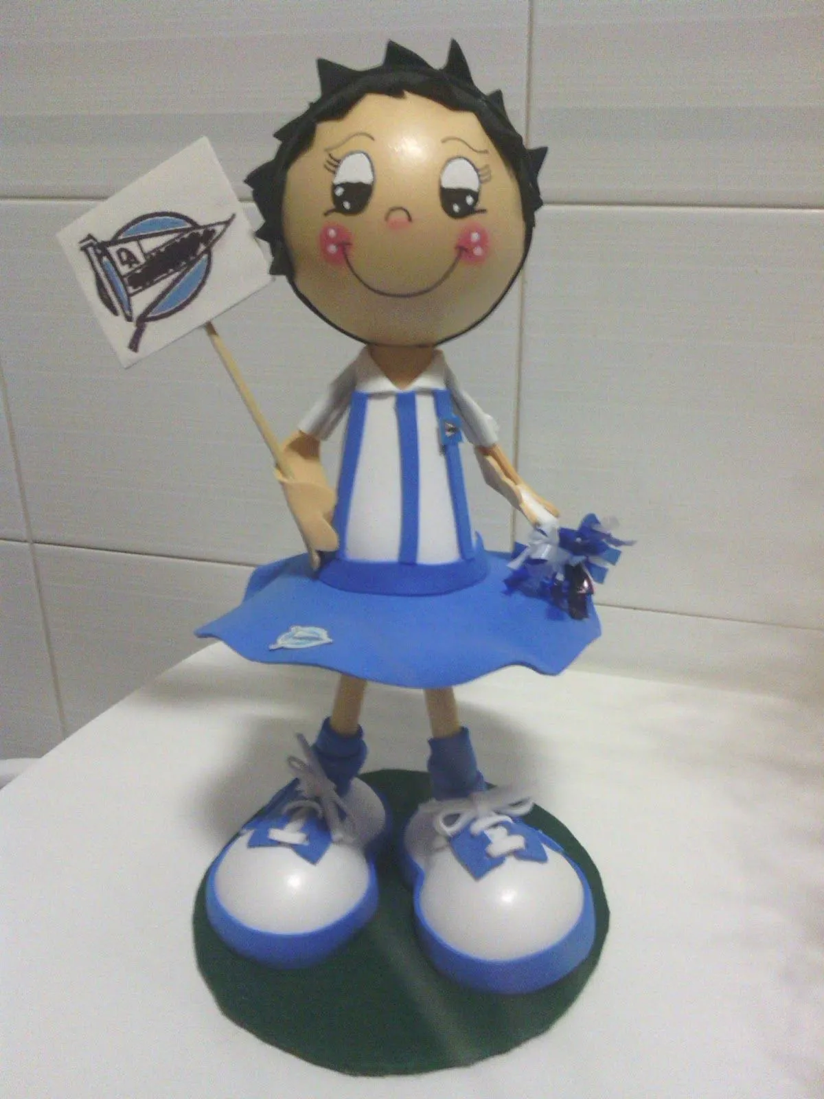 FOFU"CHASS": Fofucha del Deportivo Alaves ( Pelo corto ) FOFU"CHASS": Fofucha del Deportivo Alaves ( Pelo corto )