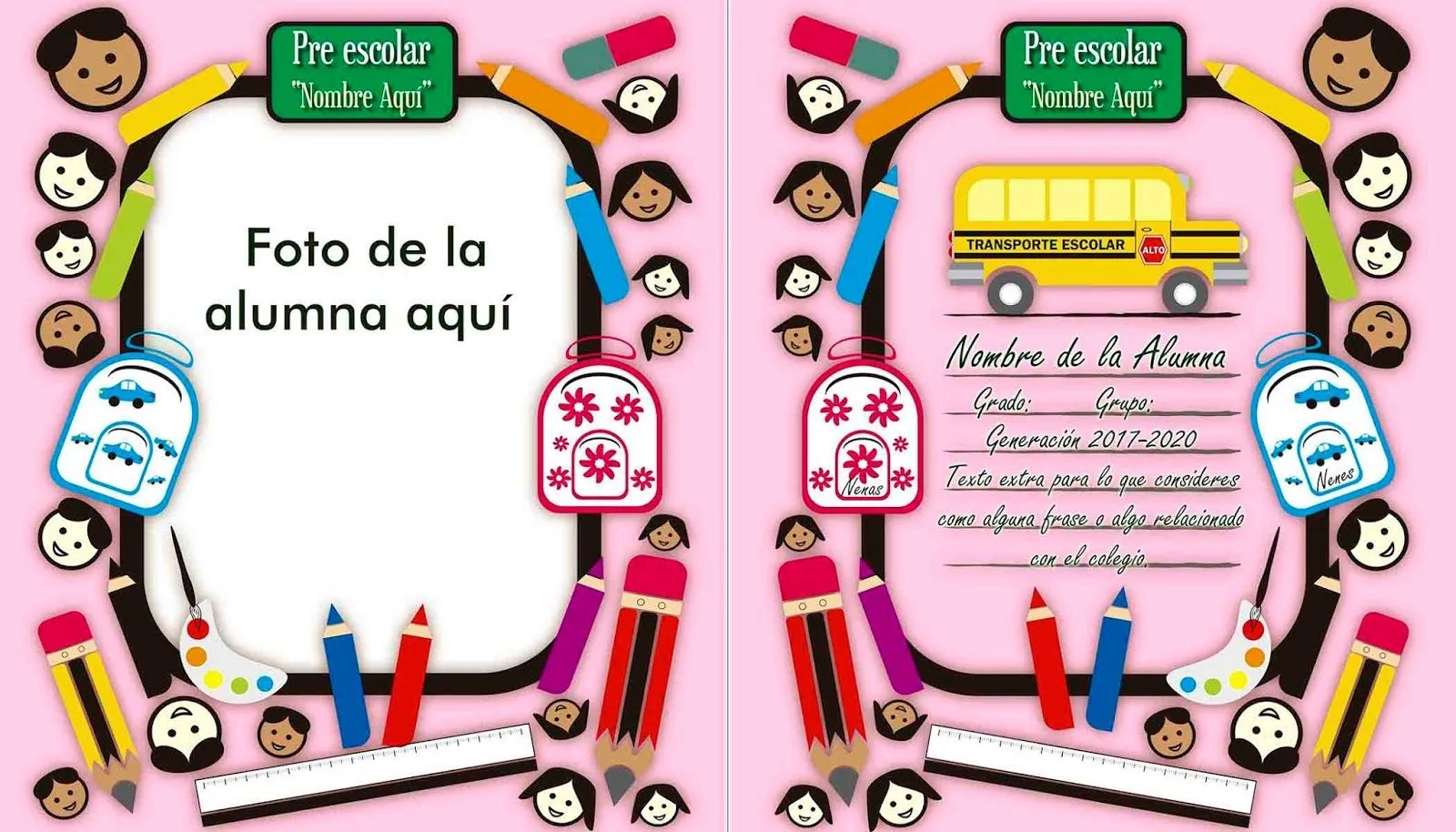 Folder para foto de graduación preescolar - Plantillas para ... Folder para foto de graduación preescolar - Plantillas para ...