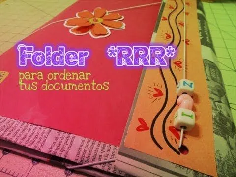 Folder / Carpeta Para Doctos. (RRR) - YouTube Folder / Carpeta Para Doctos. (RRR) - YouTube