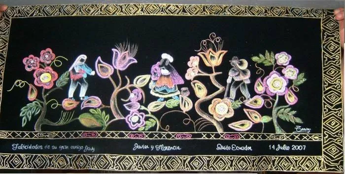 Folklore - Ecuador Teresa Sánchez A. - Artelista.com Folklore - Ecuador Teresa Sánchez A. - Artelista.com