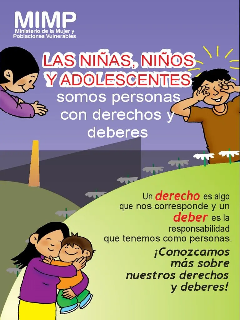 Folleto Las Ninas Ninos Adolescentes | PDF