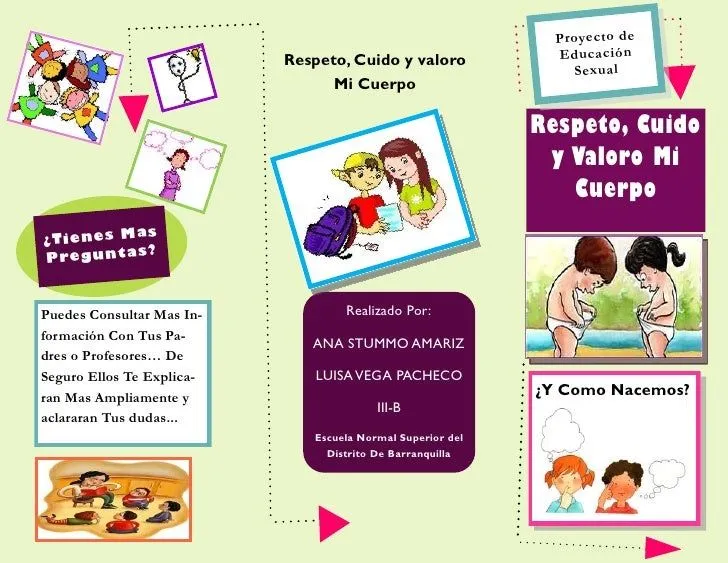Folleto de la sexualidad