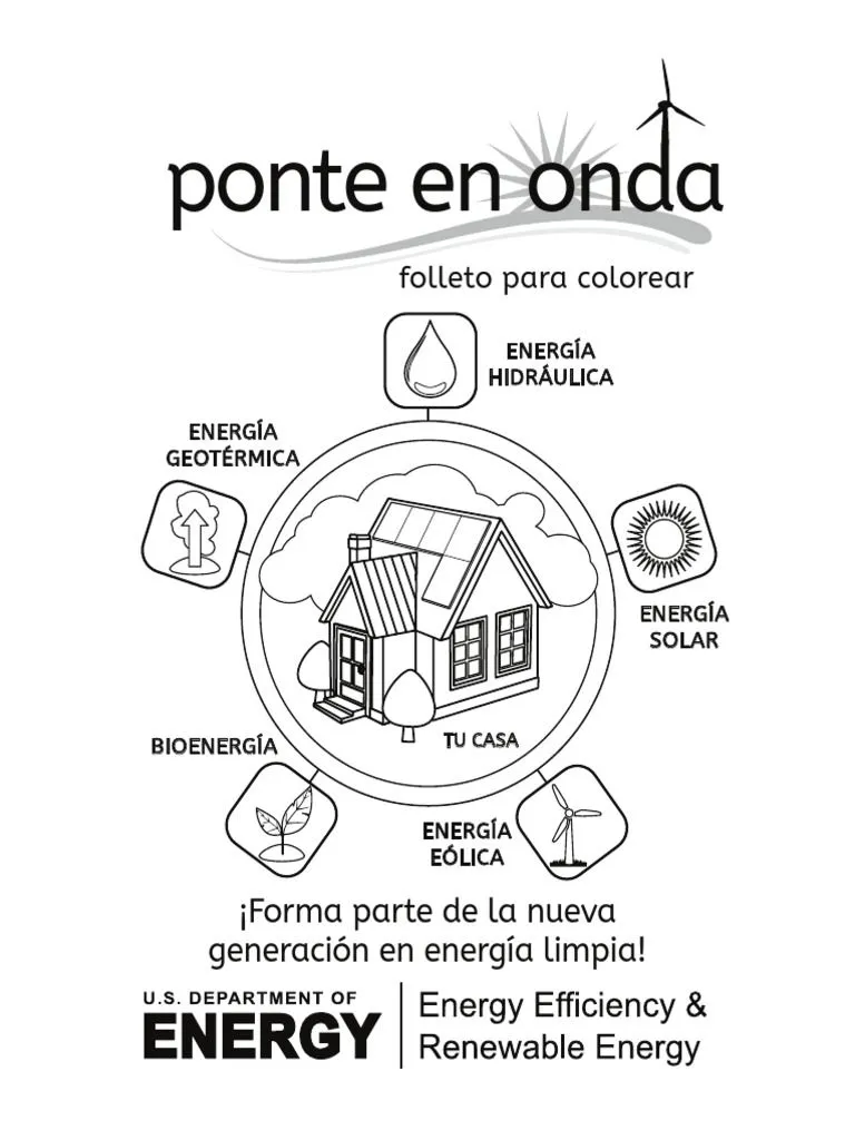 FolletoParaColorear Energias Alternativas | PDF FolletoParaColorear Energias Alternativas | PDF