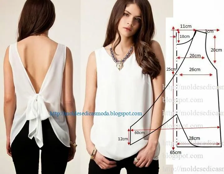 Follow Moldes Moda por Medida | Moda, Verano y Blusas Follow Moldes Moda por Medida | Moda, Verano y Blusas
