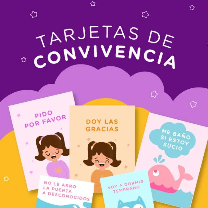 Fomentando la Convivencia en los Más Pequeños: El Poder de las Tarjetas Visuales Fomentando la Convivencia en los Más Pequeños: El Poder de las Tarjetas Visuales