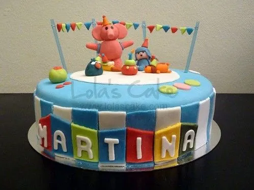Fondant Cake Pocoyo Birthday Party 01 | Flickr - Photo Sharing!