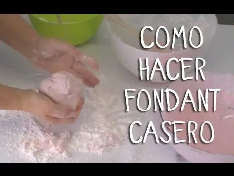 Cómo hacer fondant casero fácil | Decoración de tartas - YouTube Cómo hacer fondant casero fácil | Decoración de tartas - YouTube