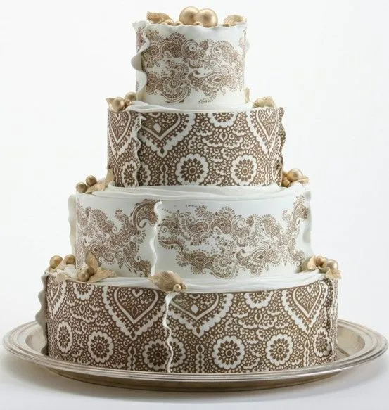 Fondant Pasteles De Boda #796779 - Weddbook