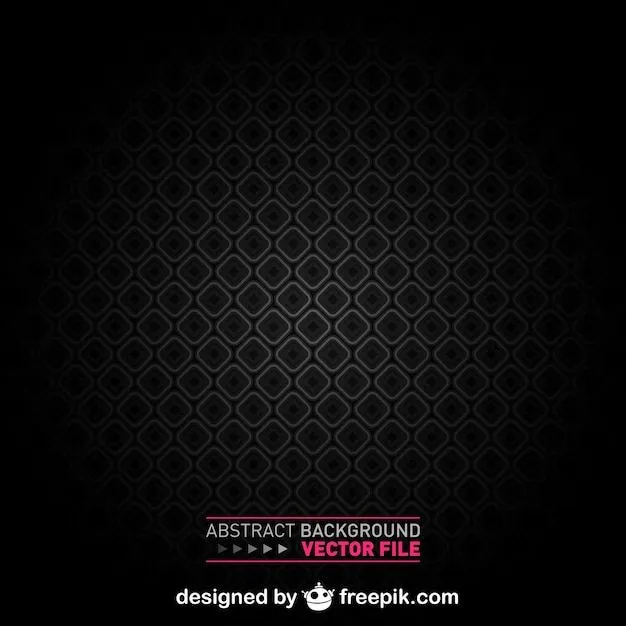 Fondo abstracto negro de patrón geométrico | Descargar Vectores gratis