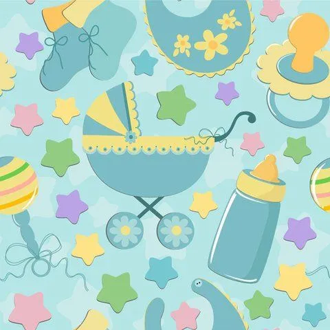 Fondo azul de bebé, vector graphics - 365PSD.com Fondo azul de bebé, vector graphics - 365PSD.com