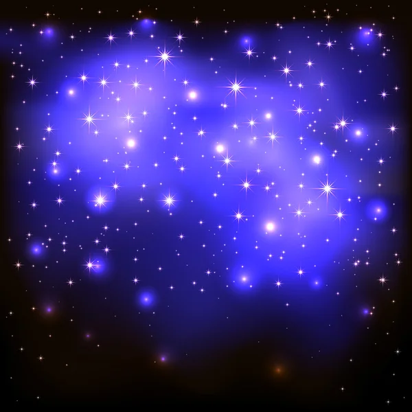 Fondo azul estrellado — Vector stock © losw #53102035