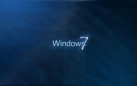 Fondo Azul oscuro de Windows 7 - El fondo de escritorio perfecto ...