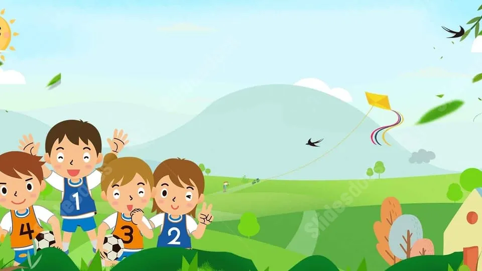 Fondo Cielo Azul Clase De Verano Dibujos Animados Infantiles para Power Point y Diapositivas - Slidesdocs Fondo Cielo Azul Clase De Verano Dibujos Animados Infantiles para Power Point y Diapositivas - Slidesdocs