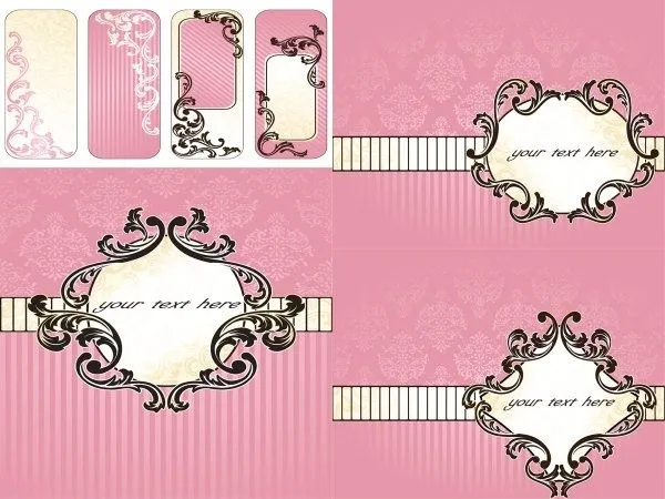 Fondo de color rosa vector patrón Vector de fondo - vectores ...