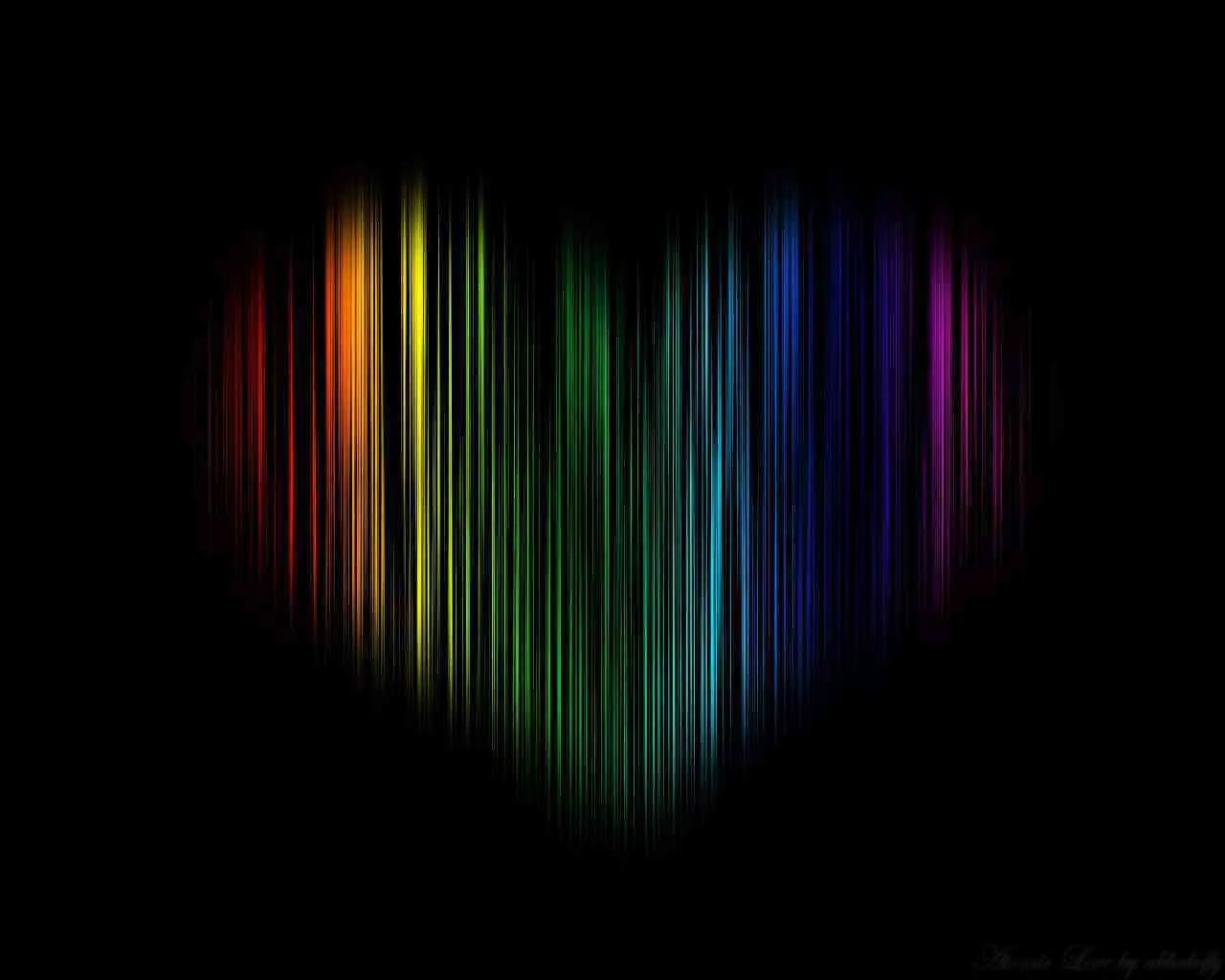 fondo-corazon-rayas-colores, Amor «
