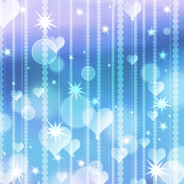 Fondo con corazones y estrellas — Foto stock © Моlodec #1620576
