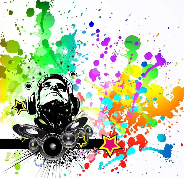 Fondo de disco volador música abstracta para eventos especiales de ... Fondo de disco volador música abstracta para eventos especiales de ...