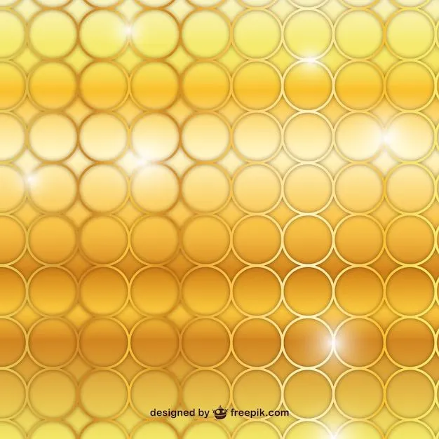 Fondo dorado de circulos | Descargar Vectores gratis Fondo dorado de circulos | Descargar Vectores gratis