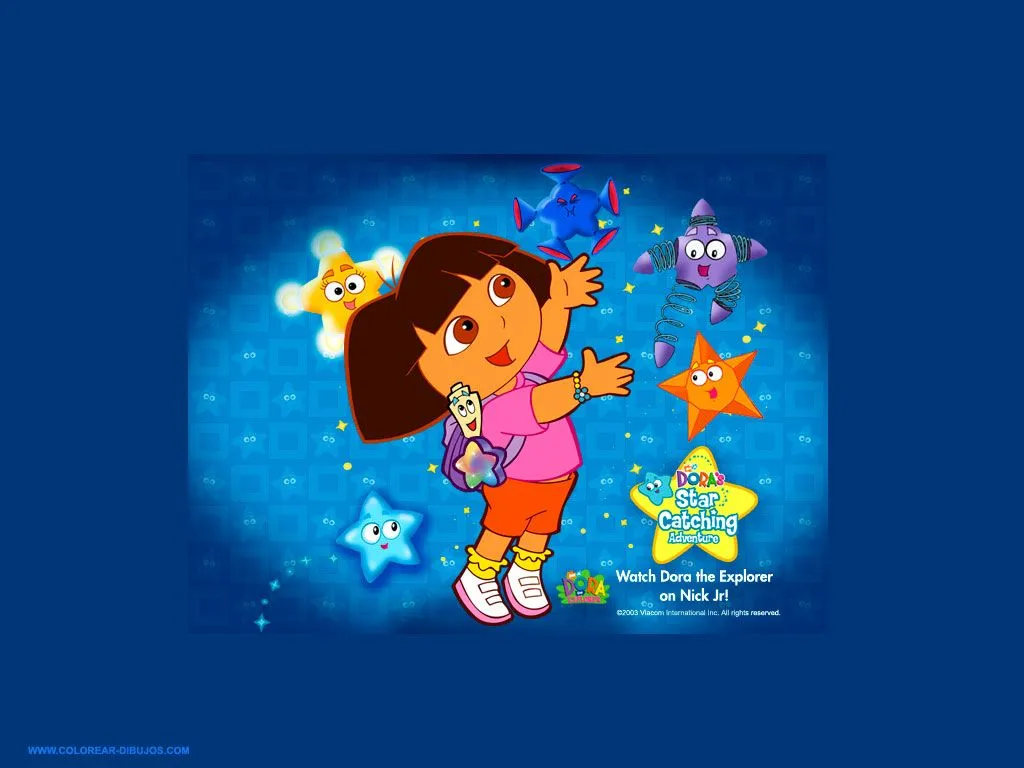 Fondo Dora la Exploradora Estrellas :: Dora la exploradora