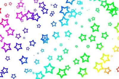 Fondo de estrellas de colores - EfectosPs.