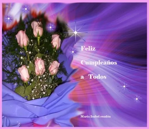 Fondos cumpleaños flores - Imagui