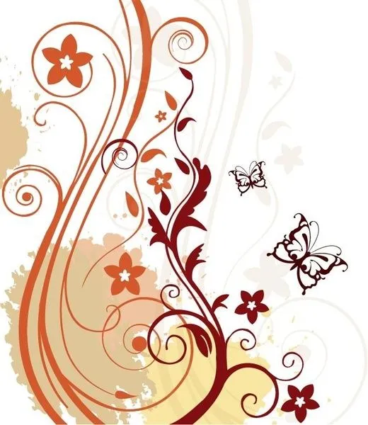 Fondo floral abstracto Vector floral - vectores gratis para su ...